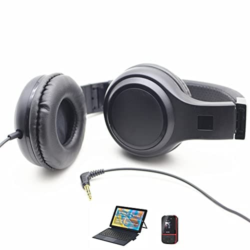 Saidbuds Retractable Wired Stereo Headphones Foldable Over Ear Headphone with Deep Bass Portable for Home Office Travel Virtual Schooling
