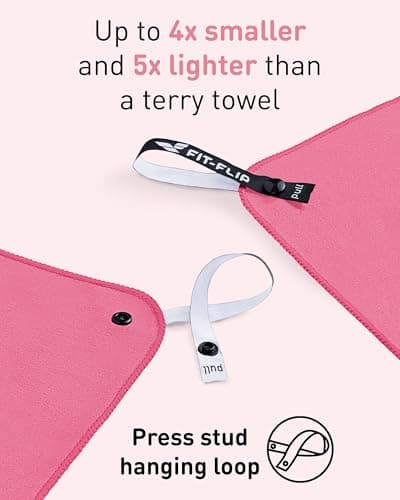Fit-Flip Microfibre Towel - Compact, Ultra lightweight & Quick dry — view 3