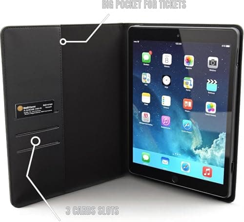 Personalised photo Case Custom pictures leather Flip Cover Compatible for all ipads Models 10.2 7/8/9 10th Gen 11th Gen A16 2025. — view 3