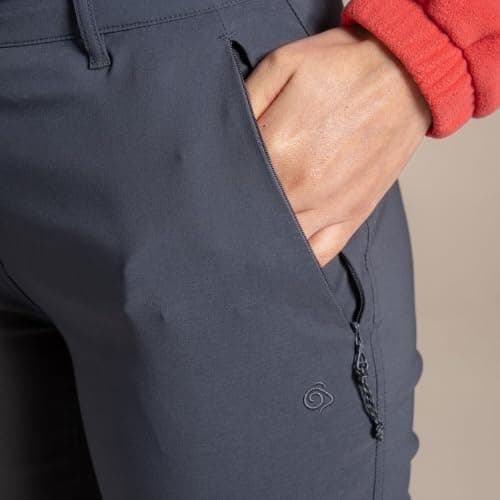 Craghoppers Womens Kiwi Pro III Walking Trousers Water Repellent Anti-Insect Hiking Graphite — view 4