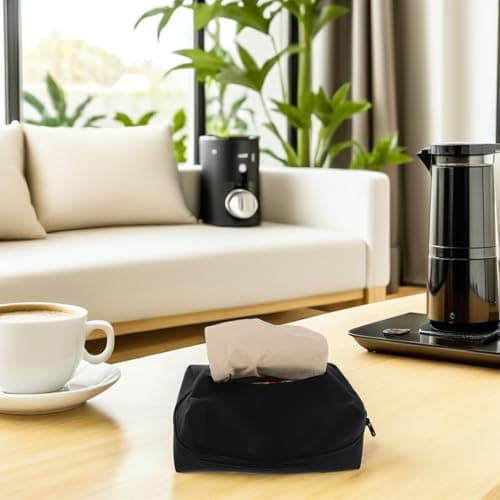 Mobestech 2pcs Car Tissue Box Tissue Holder for Seat and Backseat Organizer for Road Trips and Family Cars Interior — view 6