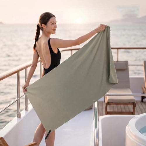 Generisch Quick-drying travel towel, breathable, absorbent — view 3