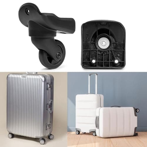 swynrf Luggage Replacement Wheels 4Pcs Suitcase Replacement Wheel Wear Resistant Luggages Wheels for Most Suitcases Repair — view 2