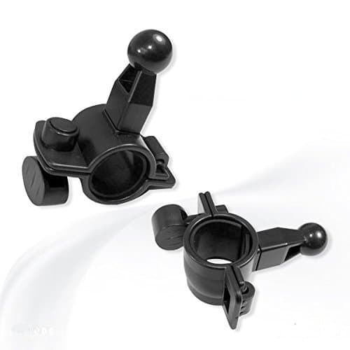 Motorcycle Handlebar Mount for Garmin Tomtom GPS Holder Mount Stand, 17mm, Black