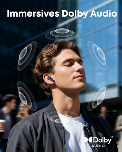 soundcore Liberty 5 by Anker, Noise-Cancelling Wireless Earbuds, 2x Stronger Voice Reduction, Real-Time Adaptive Noise Cancellation, Fast Charging, Dolby Audio, 6-Mic AI Clear Calls — view 3