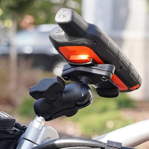 VGEBY Motorcycle GPS Mount with 1 Inch Ball, Nylon Black (Back Clip Kit) — view 2