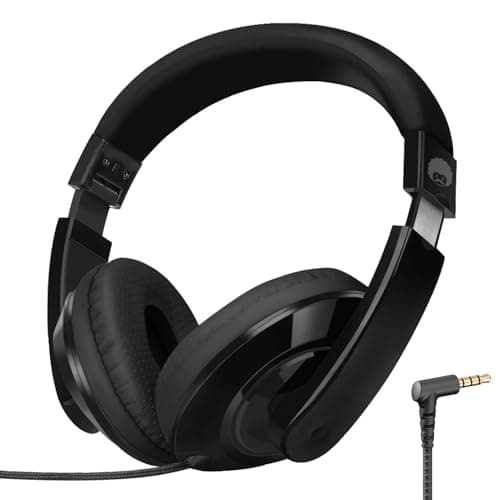 Rockpapa Comfort Foldable Kids Headphones Wired for School/Travel
