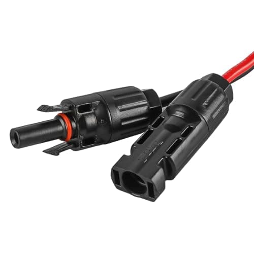 Laroal 6 in 1 Solar Cable Adapter Universal Solar Charging Cable Adapter Anderson XT60 DC7909 DC6530 DC35135 DC5521 for Solar Panels Portable Waterproof Adapter Cable — view 3