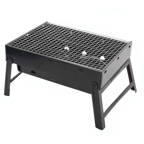 BBQ Barbecue Grill, Portable BBQ grill easy-to-use, Foldable Charcoal Grill