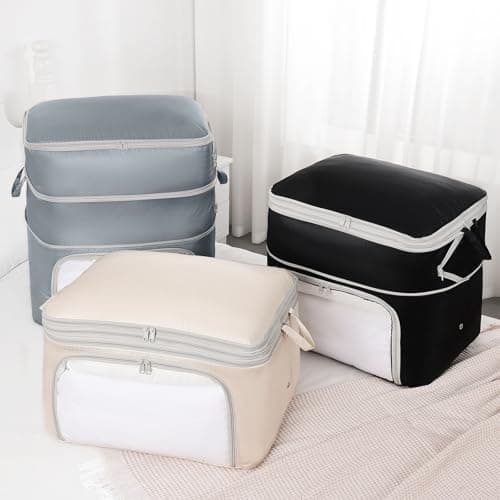 DIMJ Compression Duvet Storage Bags - 260L Self Compress Bedding Box — view 6