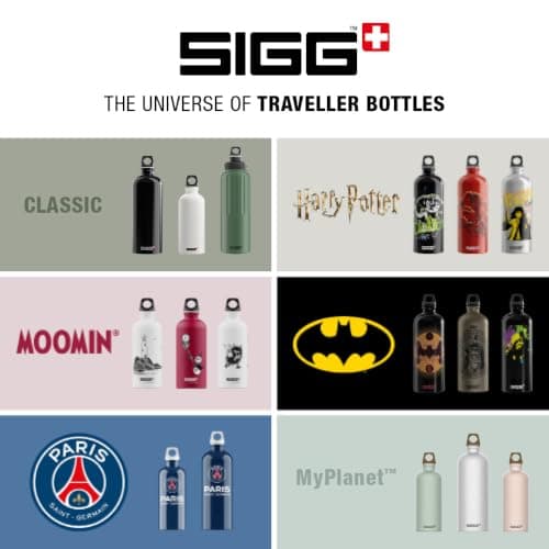 Sigg - Aluminium Sports Water Bottle - WMB Traveller Leaf Green - Swiss Made - Suitable For Carbonated Drinks - Leakproof - Lightweight - BPA Free - Green - 1.5L — view 6