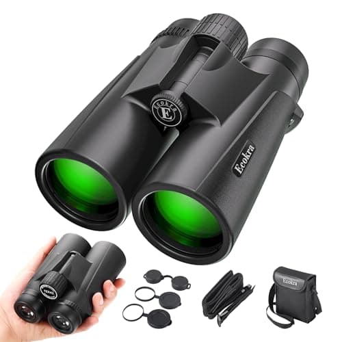 12x42 HD Binoculars for Adults, Super Bright High Power Compact Binoculars