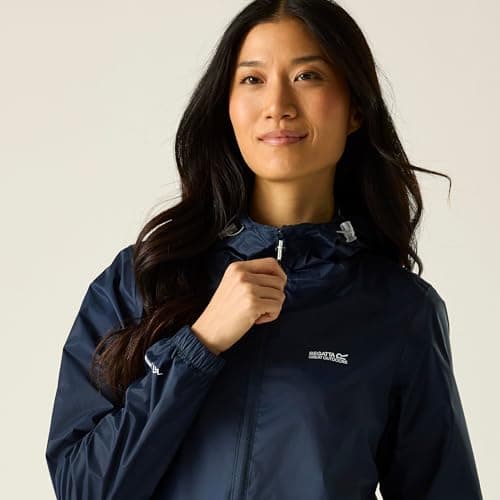 Regatta Womens Pack-it III Jacket, Midnight, 16 EU — view 5