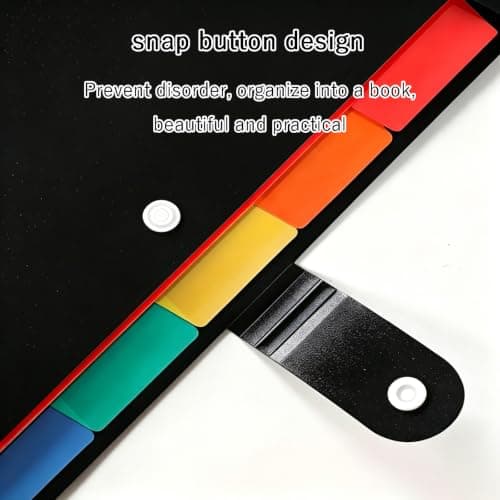 Expanding File Folder 2-Pack, 7 Pockets Accordion File Organizer, A4 Letter Size Document Receipt Organizer, Accordian Filing Folder for Classroom Home Office Travel, File Folders with Labels — view 4