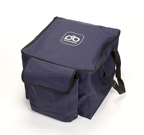 Ducksback Small camping toilet Porta Potti Carry/Storage bag Blue campervan caravan travel — view 3