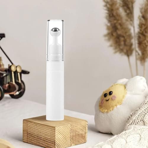 BCOATH Roll on Eye Cream Bottle 5ml Pmma Refillable Container under Eye Care, Travel Roller Dispenser with Massage Function, Spill-proof Design — view 6