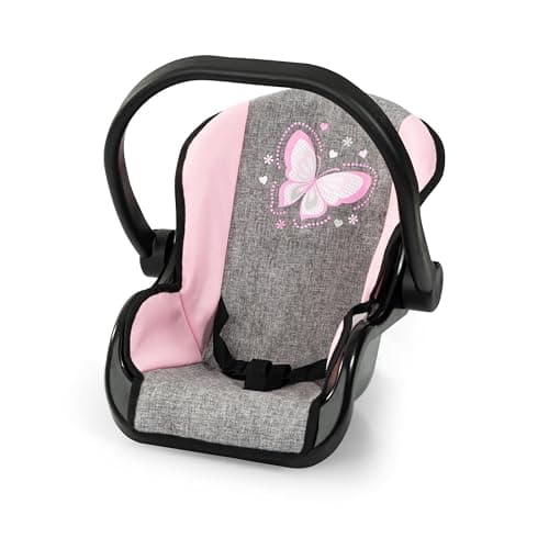 Bayer Pink Dolls Stroller and Swing Set - My First Baby Doll Pram Set — view 2