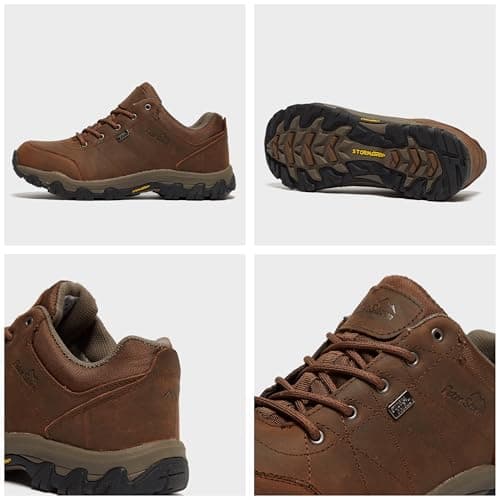 Peter Storm Women’s Lindale Waterproof Walking Shoes with High Traction Rubber Sole for All Seasons, Durable Leather Upper (Brown, UK Footwear Size System, Adult, Women, Numeric, Medium, 6) — view 6