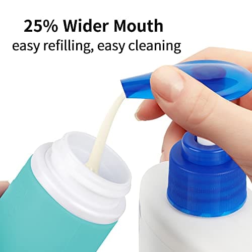 Opret 100ml Silicone Travel Bottle for Toiletries, 4 Pack Leak Proof — view 4