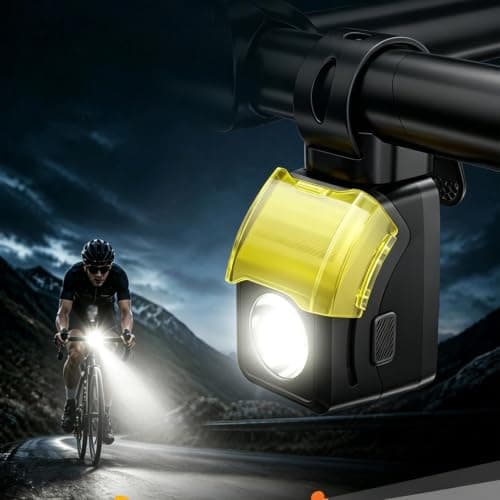 Bicycle Headlight 1200LM USB Rechargeable Waterproof Fast Charging — view 4