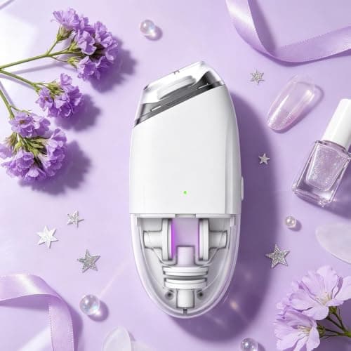 Electric Nail Trimmer Silent Portable USB Rechargeable 3 Speeds — view 3