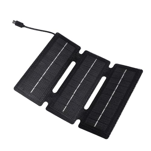 HEEPDD Solar Cell Phone Charger for Camping Hiking Travel Backpackers Outdoor Adventures — view 3