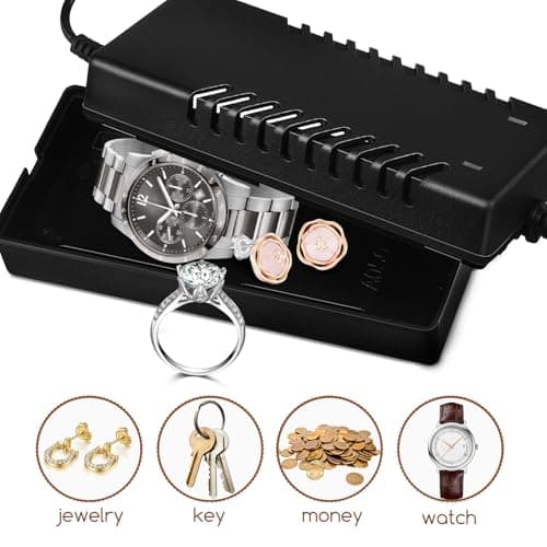 Hidden Diversion Safe Box for Money Storage, Plastic Black — view 3