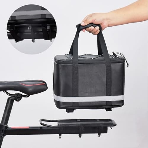 Rear Bike Bag Ergonomic Bike Cargo Bag — view 3