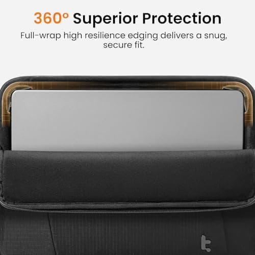 tomtoc Slim & 360 Protective Laptop Sleeve for 13-inch MacBook Air M5 A3449 — view 4