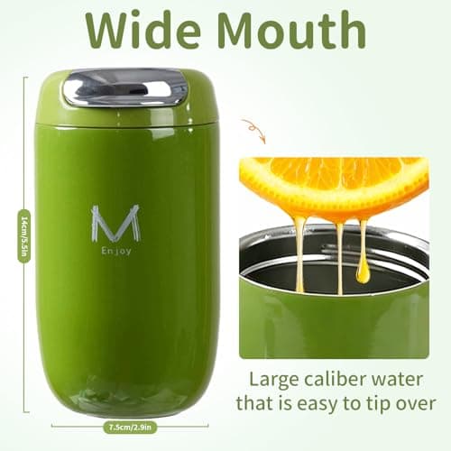 HZXYchen Double-Wall Insulated Travel Mug, Insulated Coffee Mug 350ml – Dual Drink Lids (Sip & Open), 316 Stainless Steel, 6H Hot / 8H Cold, Leak-Proof, Gift Box (Green) — view 2