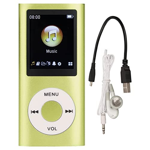 Yinhing 128 Gb MP3 Music Player budget-friendly Portable MP3 Player with Built in Battery Slim .8 LCD Screen Supports TF Card Lightweight Design Multi Color Options for Students and Audiophiles
