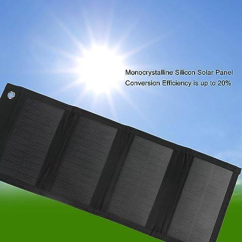 10W Portable Solar Panel with 20 Percent Conversion Efficiency — view 2