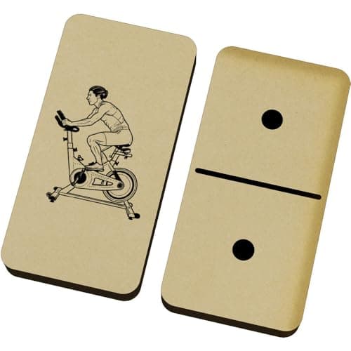 Azeeda 'Spin Bike' Domino Set with Box (DM00056099)