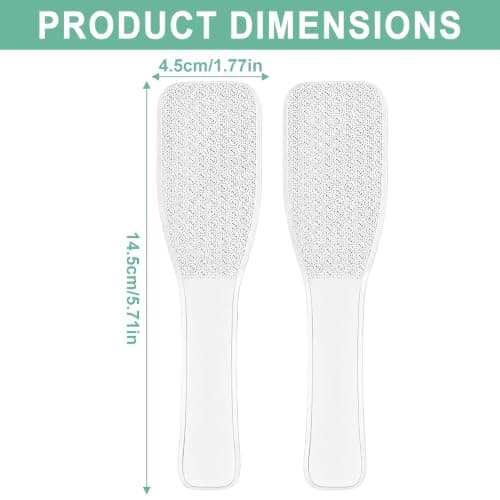 2 Pack Nano Glass Foot File for Gentle Hard Skin Removal — view 2