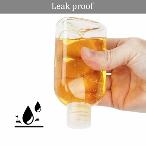Decorniqu Travel Bottles for Toiletries 15 Pack TSA Approved Containers — view 5
