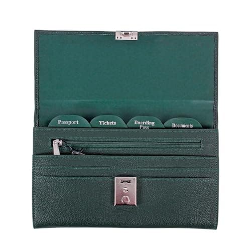 AR BRAND EST. 2021 Travel Document Wallet Organiser with Lock for Passport — view 3