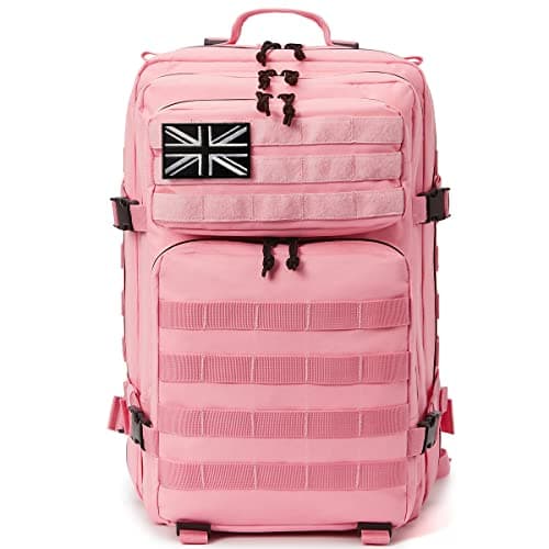 QT&QY 45L Military Tactical Backpacks for Women GYM Fitness Molle Army Assault Pack 3 Day Bug Out Bag Hiking Trekking Rucksack — view 2