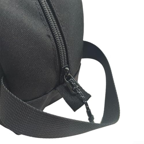 Shophubio Hanging Travel Wash Bag in Oxford Fabric, Large Capacity Toiletry Bag for Men Women, Portable Makeup Organiser and Shaving Kit, Essential Cosmetic(Black) — view 4