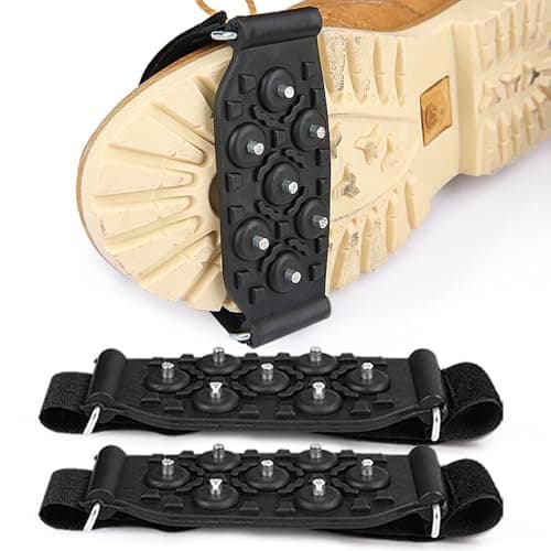 Compact Traction Devices with 7 Teeth for Safe Walking — view 4