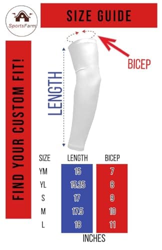 SportsFarm NEW! Moisture Wicking Compression Arm Sleeve (Black US Flag Ripping Through, Small) — view 4