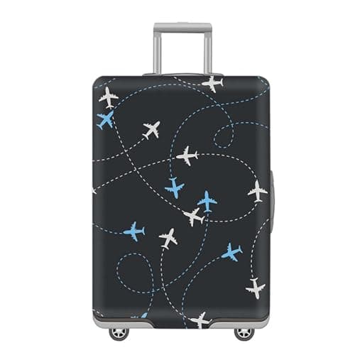 Luggage Cover Suitcase Protector, Elastic Travel Luggage Cover (Travel, L)