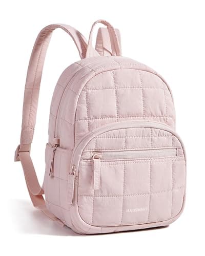 bagsmart Small Women Backpack Lightweight,Casual Rucksack for School Travel