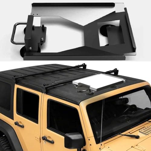 BildeeMait Magnetic Roof Mount, High-Strength Aluminum Protective Plate with Clear Signal Cover RV and Vehicle Use — view 3