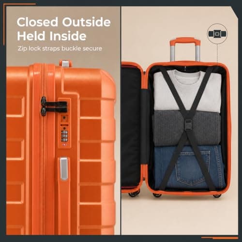 RMW Suitcase 24 Inch Medium Hard Shell Check-in Luggage — view 6