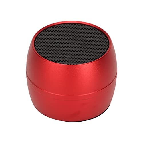 Portable Bluetooth Shower Speaker, USB Charging Large Volume Waterproof Outdoor Wireless Speaker, Lightweight Compact Travel Speaker for Shower Room Car (Red)