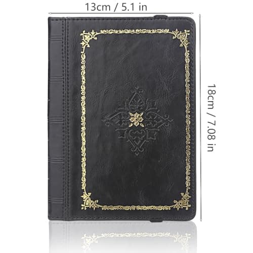 ENJOY-UNIQUE Antique Retro Style Universal 6 inch 6" Ereader Book Style Case Cover for Kindle/Pocketbook/Onyx Boox/Tolino/Nook Old fashion 6inch ebook reader — view 5