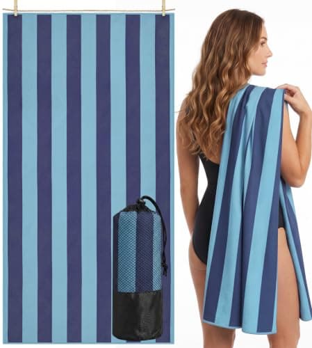 Utopia Towels - 1 Pack Microfiber Beach Towel (81 x 180 CM)
