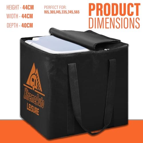 Xtremeauto Portable Camping Toilet Storage - Universal Portaloo Toilet Bag With Zip Closure, For Caravan Motorhome Travel — view 3