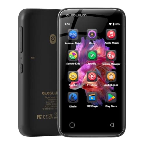 MP3 Player with Bluetooth and WiFi, Spotify Compatible, 32GB Music Player