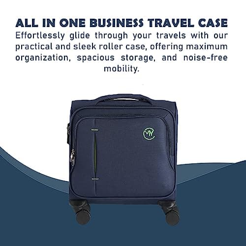 RMW Business Laptop Bag 15.6" Water Resistant Pilot Briefcase Durable — view 6